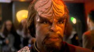 Star Trek  DS9 Worf Kicks Arse [upl. by Adlen]