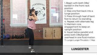 TTSL Daily Movement  How To Do A Lungester [upl. by Inot]