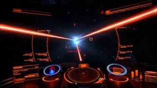 Elite Dangerous 11 Python versus Anaconda frag cannon test [upl. by Garcia617]