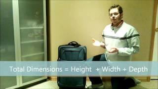 How to Work Out Your Luggage Dimensions [upl. by Vail]