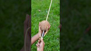 Creative Coconut Arrow Project Unique DIY with Simple Materials [upl. by Pegg]