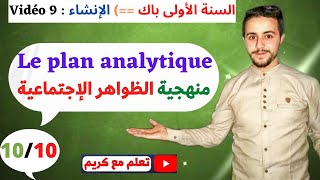 Production écrite quotle plan analytiquequot منهجية تحليل الظواهر [upl. by Omero]