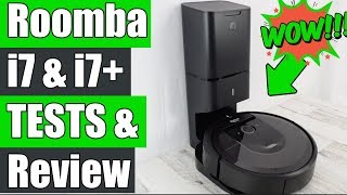 iRobot Roomba i7 Robot Vacuum Review amp TESTS w Clean Base vs i7 vs 980 [upl. by Dannye]