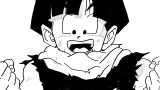 No953 HOW TO DRAW KID GOHAN 孫悟飯 [upl. by Chamkis578]