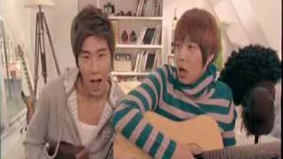 東方神起 UCC HAHAHA SONG UknowampMicky日本語字幕 [upl. by Willette861]