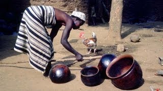 African Pottery Forming and Firing [upl. by Ahsillek]