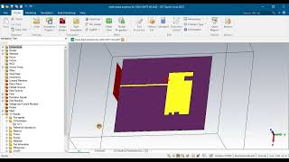 Plotting ResultsS11 Parameter 3D Gain Plot Radiation Pattern VSWR Smith Chart CST [upl. by Noseaj802]