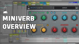 miniVerb Overview  8bitchiptune Echo Reverb Effect [upl. by Odlamur]