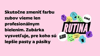 Skutočne zmeniť farbu zubov vieme len profesionálnym bielením Pre koho sú lepšie pasty a pásiky [upl. by Anairt]