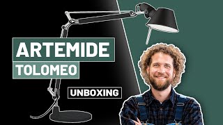 Artemide TOLOMEO Mini Tavolo Tischleuchte Unboxing amp Aufbau [upl. by Leelah]