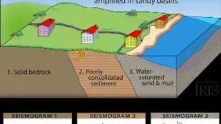 Amplification and Liquefaction Animation Educational [upl. by Eicyak]