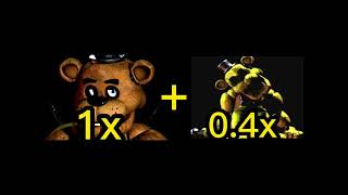 Golden Freddy Laugh Compared To Freddys [upl. by Thebault]