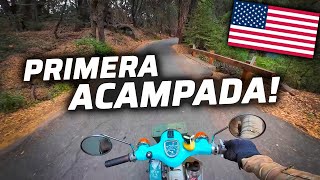 MI PRIMERA EXPERIENCIA ACAMPANDO EN ESTADOS UNIDOS😱👀  CALIFORNIA🇺🇸 [upl. by Anairol]