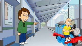 Caillou gets ungrounded for getting grounded by Thomas [upl. by Onia831]