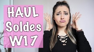 HAUL N°7 ♡ Soldes dhiver 2017 [upl. by Nemsaj]