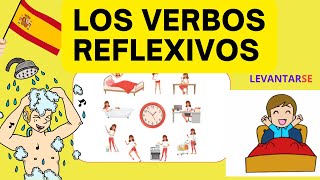 19 LOS VERBOS REFLEXIVOS EN ESPAÑOL VERBS IN SPANISH [upl. by Bamford]