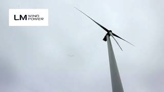 LM Wind Power Wind turbine rotor blades manufacturerGaspe Quebec 4K [upl. by Sterling]