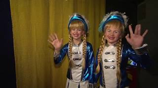 Doppelmariechen Jette amp Svea bei Nordhessen feiert Karneval 2019 [upl. by Ruthann544]