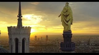 Exceptional pictures of Lyon France filmed using a drone [upl. by Bowrah111]