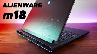 Alienware M18 Review  The King is Back 13900HX amp RTX 4090 [upl. by Brockwell]