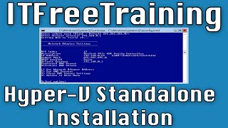 Hyperv Standalone Installation [upl. by Rickard]