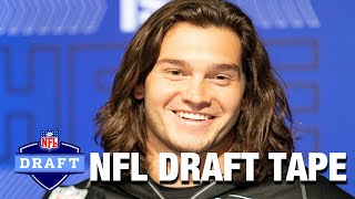 Baylon Spector NFL Draft Tape  Clemson LB [upl. by Ahsineg]