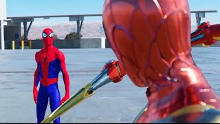 SpiderMan Into the SpiderVerse 2018 Final Battle with healthbars 23 30K Subscriber Special [upl. by Annohs]