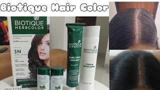 Biotique Hair Color 170Rs Only  Results in Just 15 mins  Unboxing Review and More [upl. by Piwowar169]