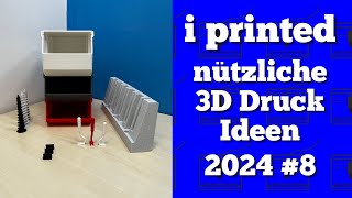 l printed  nützliche 3D Druck Ideen 💡 zum selber Drucken 2024 8  3D Drucker  Druckvorschläge [upl. by Ube]