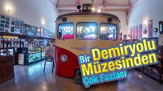 Nostaljik Bir Yolculuk Yaptıran Müze İstanbul Demiryolları Müzesi [upl. by Nemraciram596]