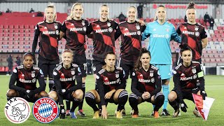 Ajax Amsterdam  FC Bayern im ReLive  UEFA Womens Champions League [upl. by Aryamoy]