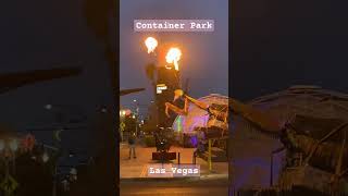 Container Park Las Vegas containerpark vegas lasvegas freemontstreet shortsvideo [upl. by Yekram246]