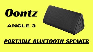 Oontz Angle 3 Bluetooth Speaker REVIEW [upl. by Remmer857]