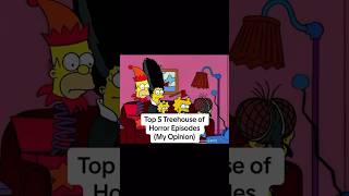 Top 5 Treehouse of Horror Episodes treehouseofhorror thesimpsons fox 20thcenturyfox animated [upl. by Chap]