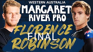 John John Florence vs Jack Robinson  Margaret River Pro 2022 FINAL Heat Replay [upl. by Birdella101]