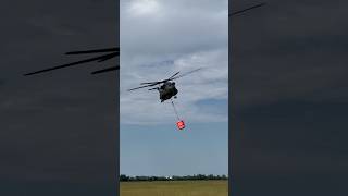 German Air Force CH53GA helicopter inbound with a Smokey during the exercise quotClearwater 2024quot [upl. by Ail]