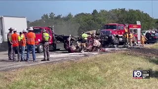 Texas DPS identifies 5 victims killed in fiery wreck near Lampasas [upl. by Suivatnod907]