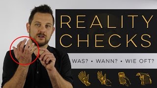 Reality Checks richtig anwenden  5 RCs erklärt [upl. by Yentuoc]