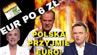 KURS EURO PO 9 ZŁ ZAPAŚĆ ZŁOTEGO POLSKI ZŁOTY DO LIKWIDACJI [upl. by Valry]