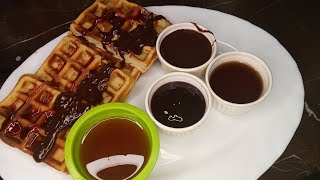 waffle recipe very easy and quick recipe very sweet 😋 [upl. by Asen]