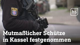 Polizei fasst Mann in Kassel  hessenschau [upl. by Kasey]