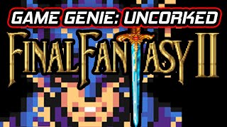 Final Fantasy II SNES  Game Genie Uncorked Episode 1 [upl. by Endys]