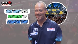 Max Hopp keert terug op European Tour Het Duitse publiek kijkt er naar uit om mij weer te zien [upl. by Bergess163]