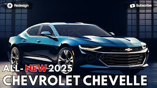 2025 Chevrolet Chevelle Revealed  One The Most Anticipated Sedan [upl. by Krantz]