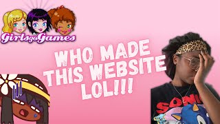 WHO MADE THIS WEBSITE💀 Girls Go Games [upl. by Trace]