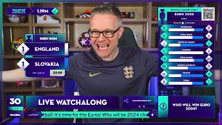 GOLDBRIDGE Best Bits  England 21 Slovakia [upl. by Fadiman]