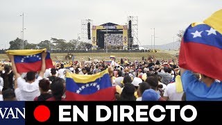 EN DIRECTO Concierto solidario para Venezuela en Cúcuta Colombia [upl. by Dolley953]