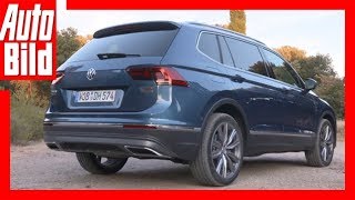 VW Tiguan Allspace ReviewDetailsErklärung [upl. by Nyrb]