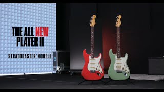 Exploring the Player II Stratocaster Models  Player II  Fender [upl. by Annair]