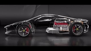 Ferrari Hybrid LaFerrari Specs Hykers Hybrid System In Detail Commercial Carjam TV HD 2014 [upl. by Ynnep95]